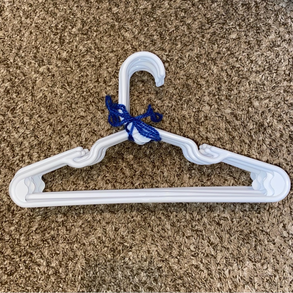 12/$15 Parents Choice Baby Clothes Hangers
